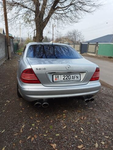 мерс s class: Mercedes-Benz S-Class: 2002 г., 5 л, Автомат, Бензин, Седан — 7
