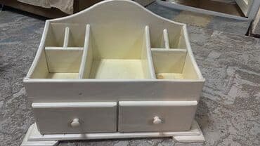 шторы на дом интернет магазин: Чисто из дерева. Ручная работа органайзер для косметики и украшения — 1