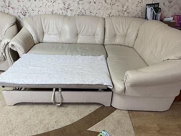 раскладной диван: Комплект мягкой мебели, цвет - Бежевый — 3