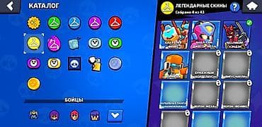 micro sd card: Игровой аккаунт Brawl Stars Основные параметры: - Трофеи: 24 964 — 4