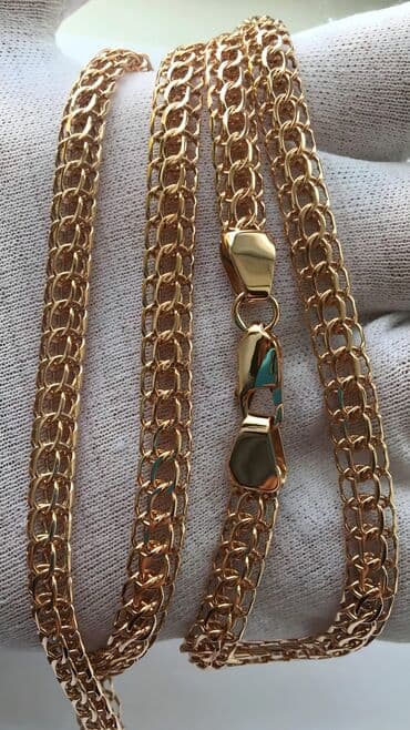 продаю золотую цепочку: Цепь для бензопилы, Проба 585, Унисекс, Новый, Ручная работа — 3