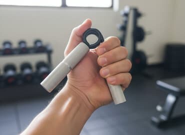 тренировочные петли: Эспандер для рук с двумя ручками, предназначенный для укрепления мышц — 1