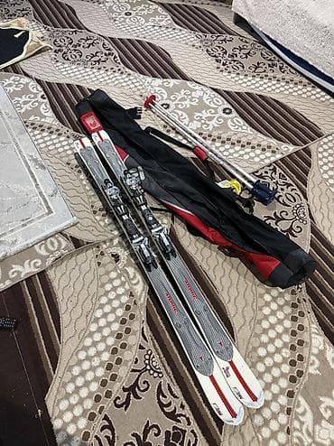 Электротранспорт: Комплект лыжа новый почти 2-3 раз использовал лыжа топовый — 2