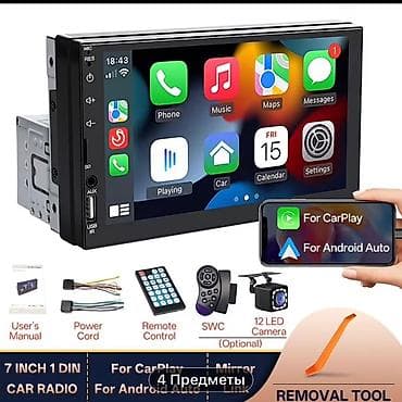 s 4 mini: Андроид магнитола с Car play, блютюз, задняя камера, Китай, цена 3200 — 3