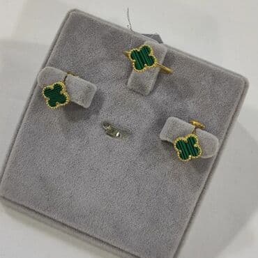 самые красивые свадебные платья в мире: Серебряный комплект под Ванклиф Серебро напыление жёлтое золото 925 — 1