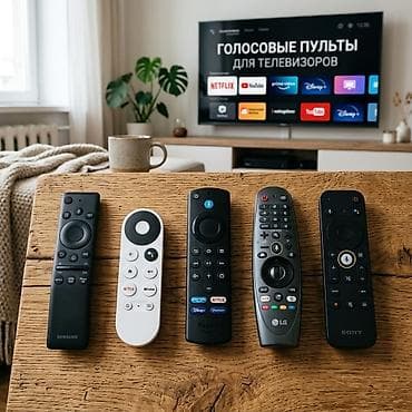 Голосовые пульты Magic Remote для Смарт ТВ в Бишкеке 📺 Указка /