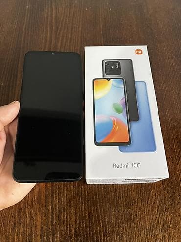 redmi 10 с: Redmi, Redmi 10C, Колдонулган, 128 ГБ, түсү - Боз, 2 SIM — 3