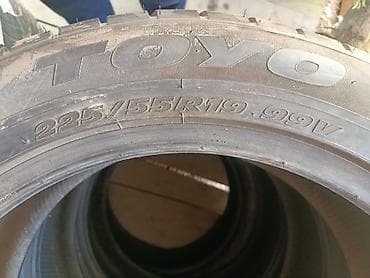 fit 2: Шины 225 / 55 / R 19, Лето, Б/у, Пара, Легковые, Япония, Toyo — 4