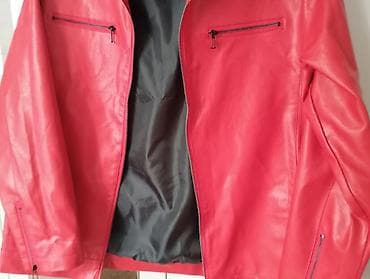 чисто кожаная куртка: Кожаная куртка, Классическая модель, Экокожа, Оверсайз, 2XL, 3XL, 4XL — 6