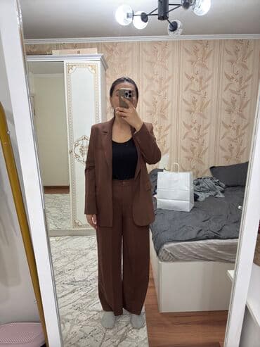 прокат мужских костюмов [возьми на прокат] бишкек фото: Брючный костюм, Прямые, Пиджак, Made in KG, Полиэстер, Осень-весна — 6