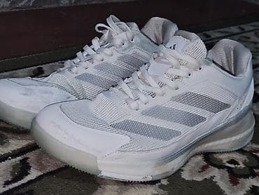Мужские кроссовки, 44, Adidas, Б/у, цвет - Белый, Платная доставка — 4