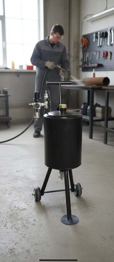 безвоздушный краскопульт цена: Пескоструй жаны, иштетилбей эле турат 40 л компрессор кучтуу керек — 1