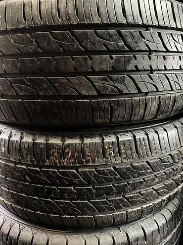разбор бус сапок: Шины 225 / 65 / R 16, Лето, Б/у, Пара, Грузовики/Автобусы, Корея, Kumho — 2