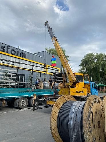 Бухта тушуробуз 
Кран услуга 
Стрела 21 метр 
5 тонна которот — 4
