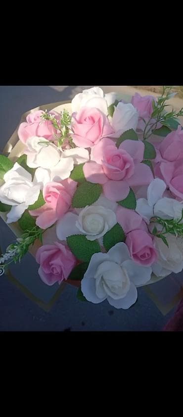 сумка америка: Букет из мыло 💐 🧼 
800 — 1