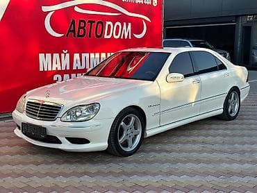 компресия: Mercedes-Benz S-class AMG: 2003 г., 5.5 л, Седан — 6
