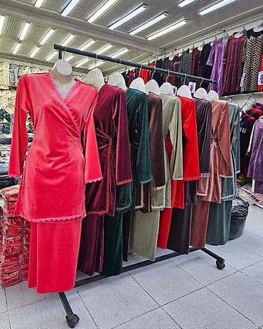 тыбыт жоолук: Бишкек. Халаттар арзан баада . ткань бамбук кимоно двойкалар — 1