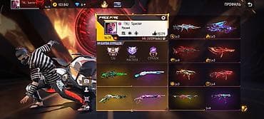 Аккаунт Free Fire Основные характеристики: - Уровень профиля: 74 -