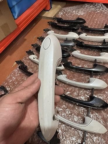 x 7: Комплект дверных ручек Дверная ручка BMW Б/у, Оригинал — 4