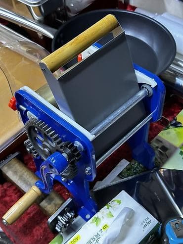 Готовый бизнес: Ручная макаронная машина (пресс-раскатка теста) - Тип: механическая — 1