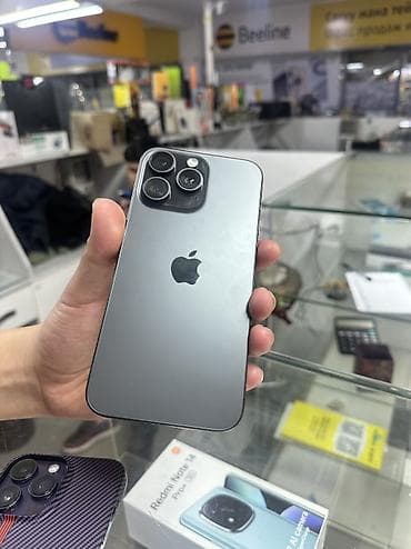 Фото и видеокамеры: IPhone 14 Pro Max, 128 ГБ, Графит, 81 % — 8