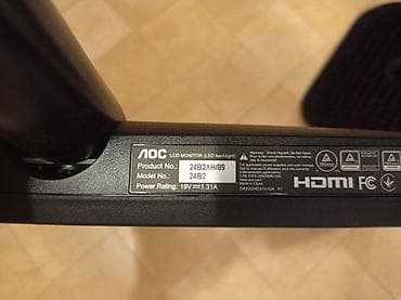 4060 ti: Монитор, AOC, Б/у, LCD, 24" - 25" — 2