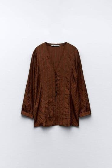 зара германия: Блузка Zara Европа оригинал. размер Xs-s согласно бирке. С этикетками — 4