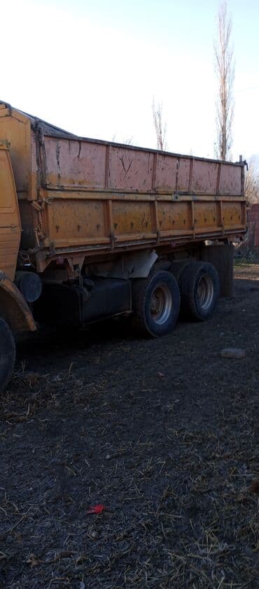 для грузовых автомобилей бу эбу мозги: КАМАЗ самосвал, оранжевый, трехосный (6x4). - Кузов самосвальный с — 4