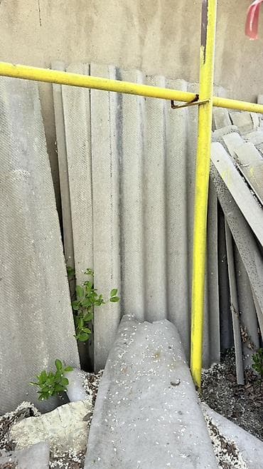 патолок пластик: Шифер, Асбестоцементный, Плоский — 1