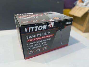 Электрический миксер для строительных смесей Vitton Полный комплект — 7