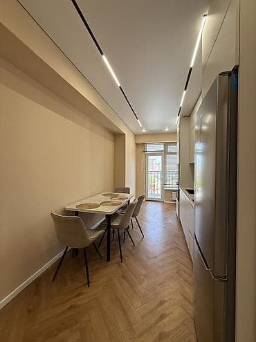 сдаю квартиру микрорайон кокжар: 1 комната, 45 м², Элитка, 4 этаж, Дизайнерский ремонт — 3