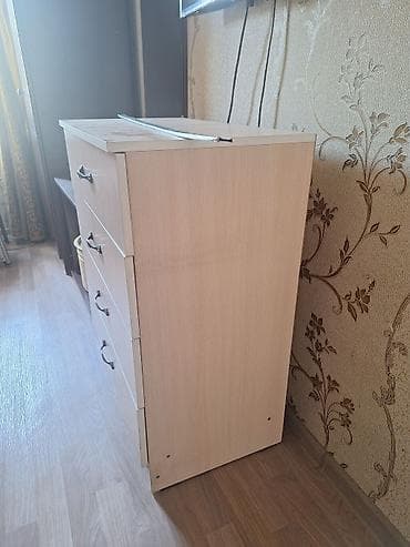 Комоды для одежды: Комод для одежды, Б/у, Без зеркала, ЛДСП, Самовывоз — 2