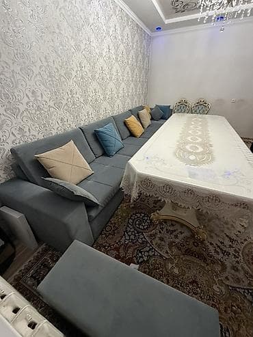 комот с зеркалом: Модульный диван, Б/у — 4