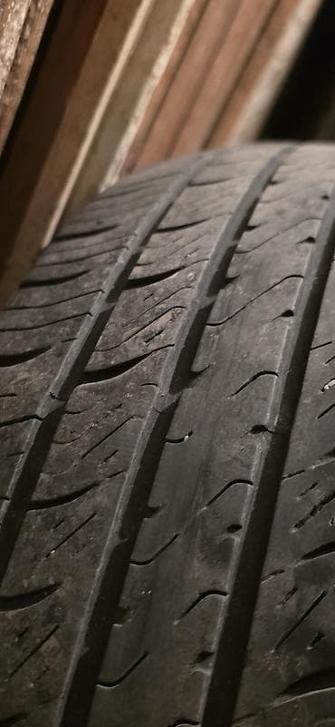 r16 4100: Шины 205 / 65 / R 16, Лето, Б/у, Комплект, Легковые, Корея, Hankook — 4