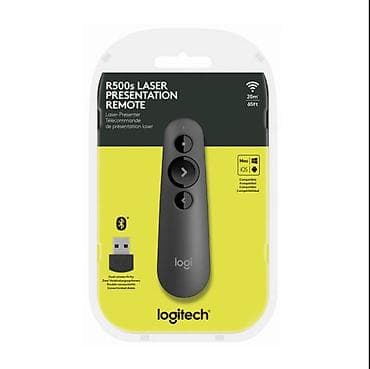 Пульт для презентаций Logitech R500s Тип подключения: беспроводной;