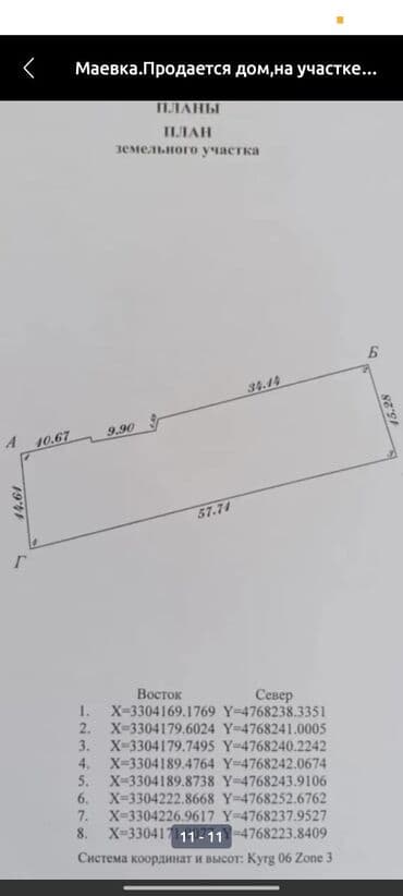 новый дом с ремонтом: Дом, 60 м², 5 комнат, Собственник, Старый ремонт — 2