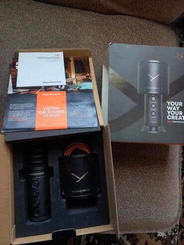 Beyerdynamic USB Fox состояние нового Микрофон для тех кто не хочет at lalafo.kg Beyerdynamic USB Fox состояние нового Микрофон для тех кто не хочет