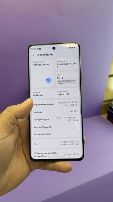 Автоэлектроника: Honor X9b, Б/у, 256 ГБ — 16