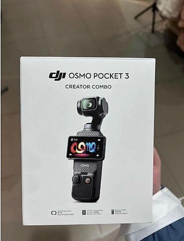 camera 360: DJI Osmo Pocket 3 Creator Combo — карманная 3‑осевая стабилизированная — 3