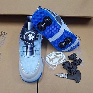 термо кроссы: Ролики кроссовки со светящейся подошвой💫 Обувь оснащена встроенными — 1