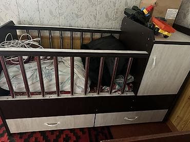 сабр саат: Балдар үчүн трансформер керебет, Башка түрү, түсү - Күрөң — 1