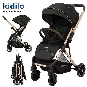 коляска для двоих: Прогулочная коляска Kidilo 6530 mini - Компактная, легкая и — 2
