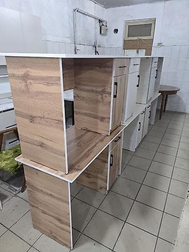 solutions elementary: Комплект мебели из ЛДСП с текстурой «дуб» и контрастной белой кромкой — 1
