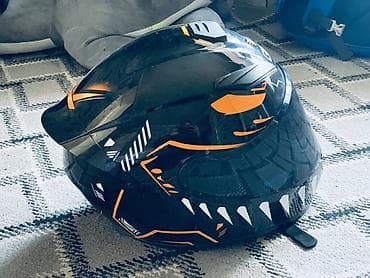 очки для плавание: Мотошлем GIKE полноразмерный (интеграл) с агрессивным графическим — 4