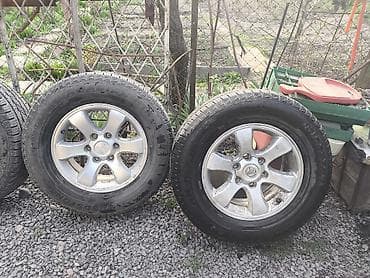 Колеса в сборе 265 / 70 / R 16, Лето, Комплект, Внедорожные (АТ/МТ), Литые, отверстий - 6 at lalafo.kg Колеса в сборе 265 / 70 / R 16, Лето, Комплект, Внедорожные (АТ/МТ), Литые, отверстий - 6