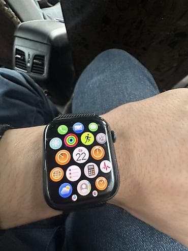 redmi 3: Apple Watch с магнитной зарядкой и металлическим миланским браслетом — 5