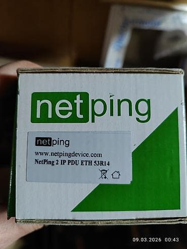 блок питания роутер: NetPing 2 IP PDU ETH 53R14 — сетевой IP‑блок управления питанием (PDU) — 3
