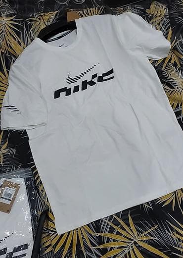 яркие футболки: Мужская футболка, L, XL, 2XL, Nike, Новый, Самовывоз — 2