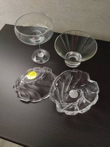 сервировочный стол: 4 предмета: 2 емкости Elan Gallery для сервировки для закусок — 3