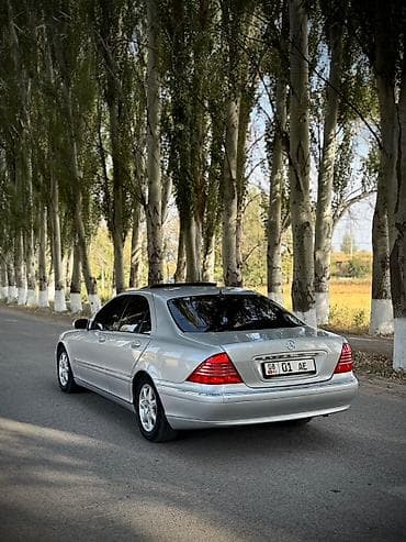 mers bar: Mercedes-Benz S-Class: 2003 г., 3.7 л, Автомат, Бензин, Седан — 9